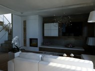 Projekty wnętrz - projekt salonu Kielce