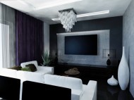 Projekty wnętrz - aranżacja salonu 