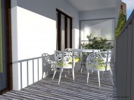 Projekty wnętrz - Projekt wnętrza mieszkania pokazowego