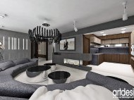 Projekty wnętrz - architektura wnętrza domu we Wrocławiu