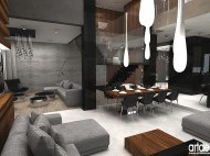 Projekty wnętrz - luksusowe wnętrza domu 