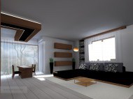 Projekty wnętrz - Dom 