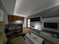 Projekty wnętrz - Salon