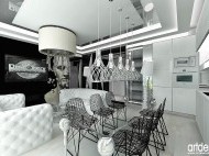Projekty wnętrz - apartament  Vogue