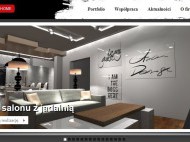 Projekty wnętrz - salon z jadalnią