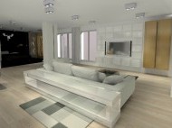 Projekty wnętrz - Apartament - Warszawa Centrum